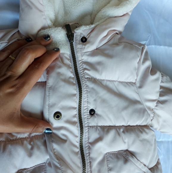Old Navy Baby Winter Coat in Light Pink - Size 18-24 months - Picture 7 of 15